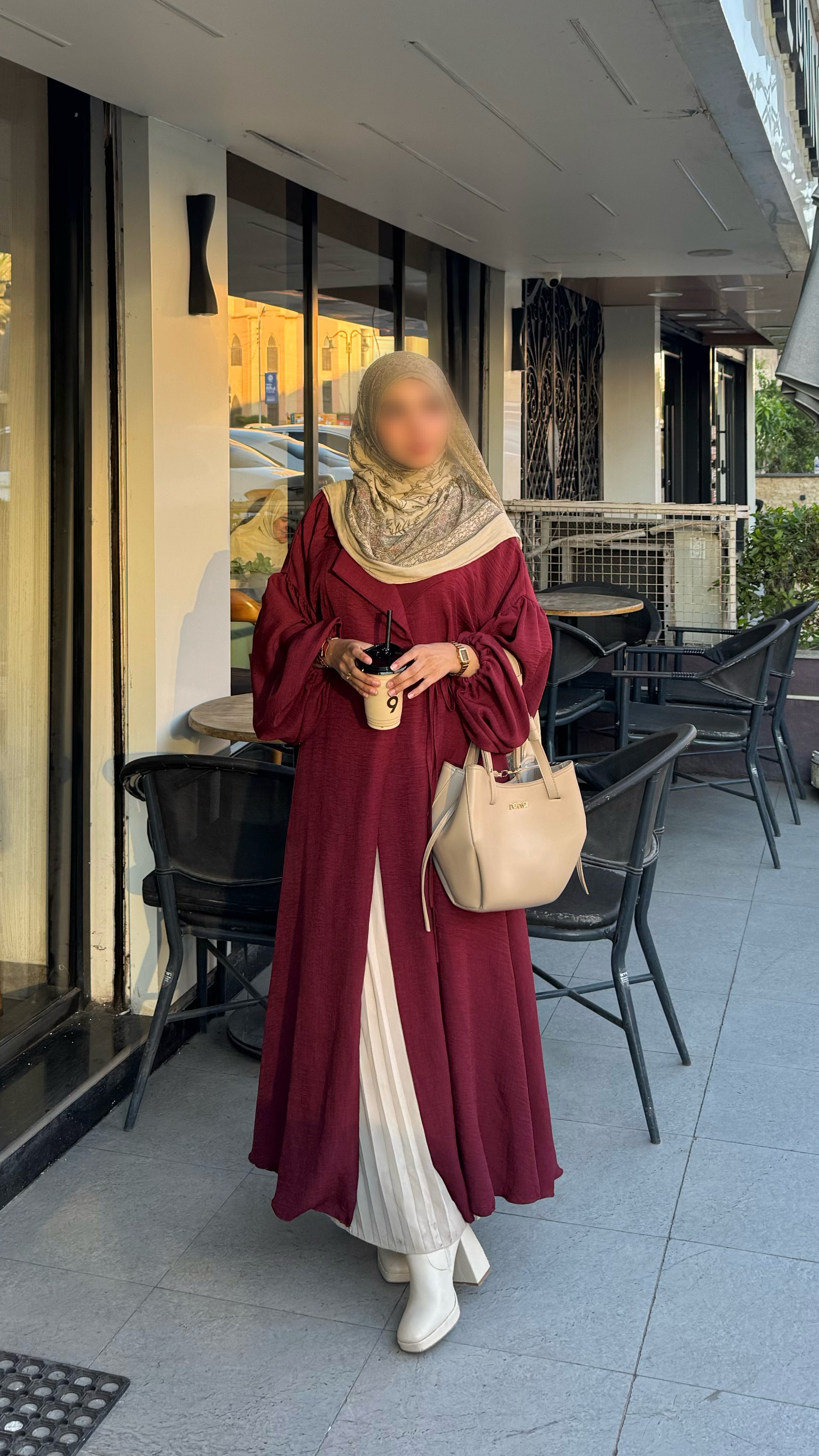 Rossille dress - Burgendy